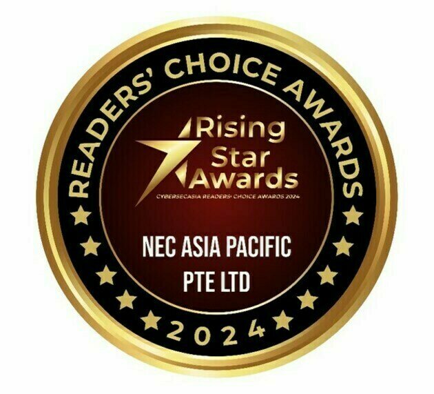 NEC Asia Pacific Wins Rising Star Award at CybersecAsia Reader's Choice